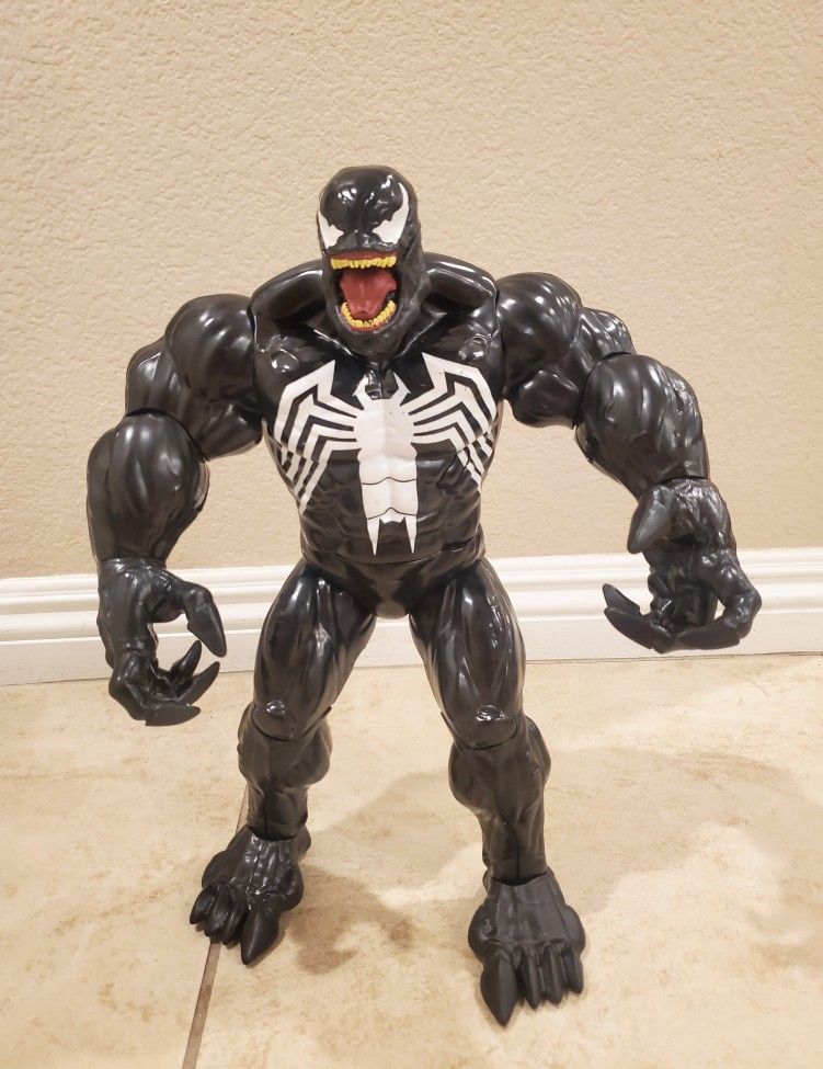 Disney Store Marvel Exclusive Venom Talking Action Figure Large 15