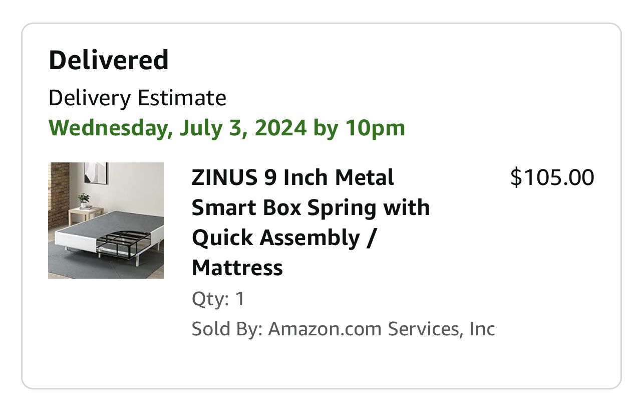 Brand New Full Box Spring