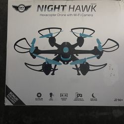 Night Hawk Hexacopter Drone With WiFi Camera