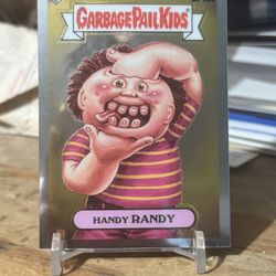 2022 GPK Chrome OS5 Handy Randy #BI-168 — NO BLUE INK variation (rare)