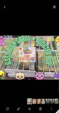 TRADING CARDS BUYING POKEMON BULK ANY AMOUNT