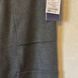 Pants For Women Size Medium New Gray Color 