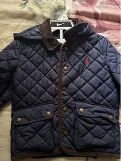 Toddler polo jacket
