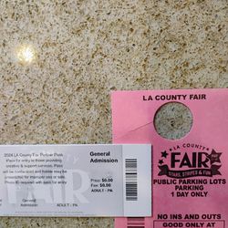 LA County Fair Tickets And Parking Passes