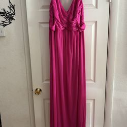 Formal Dress w/Shawl & Jeweled belt