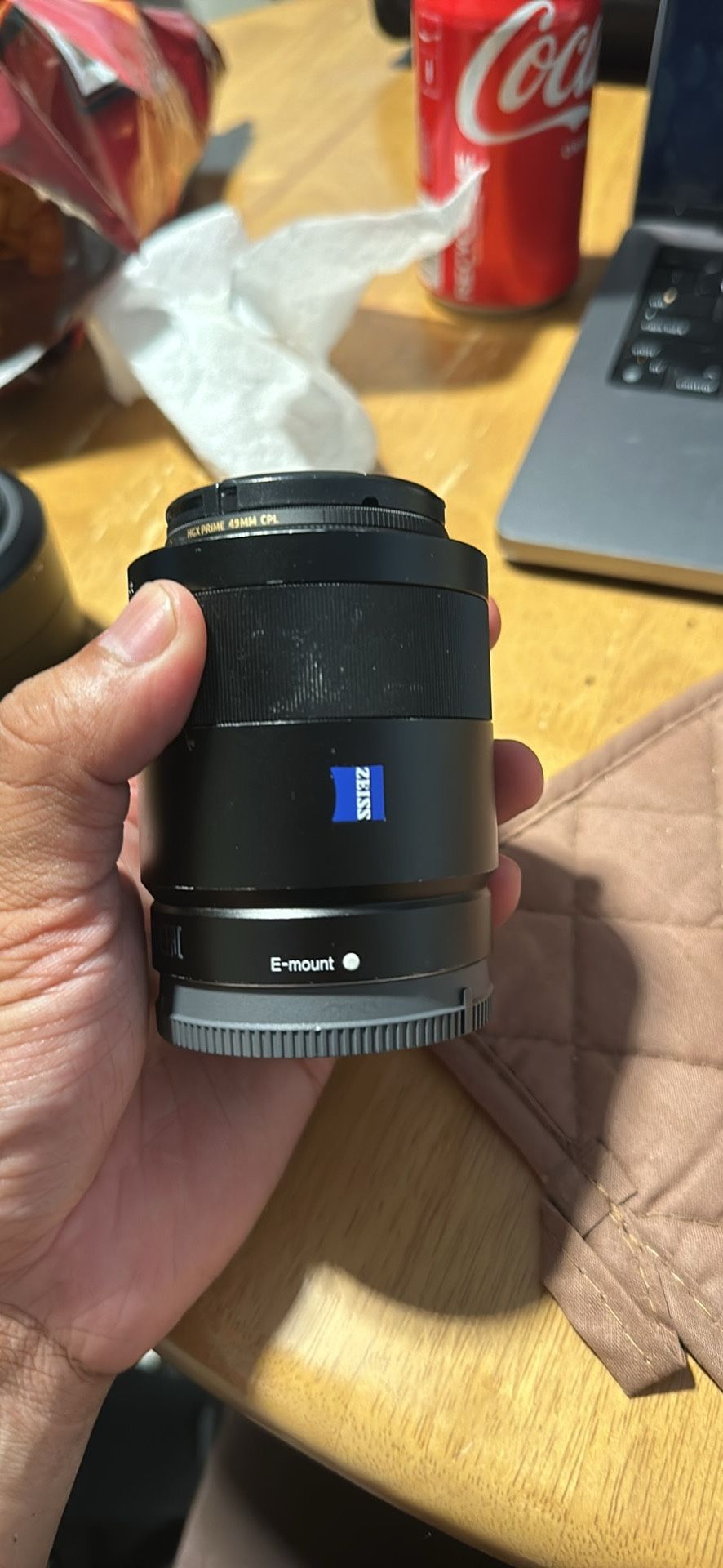 Zeiss 55mm 1.8 lens