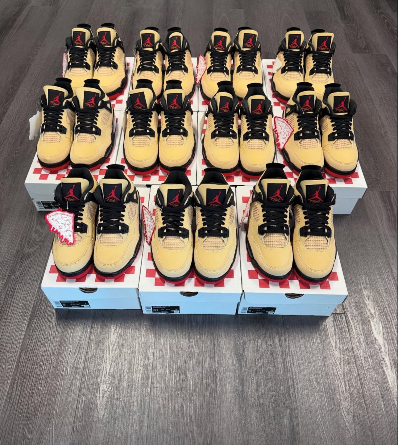 Pizza Jordan 4s