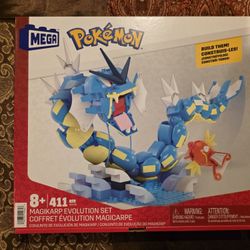 Mega Blocks Pokemon Magikarp & Gyarados Evolution