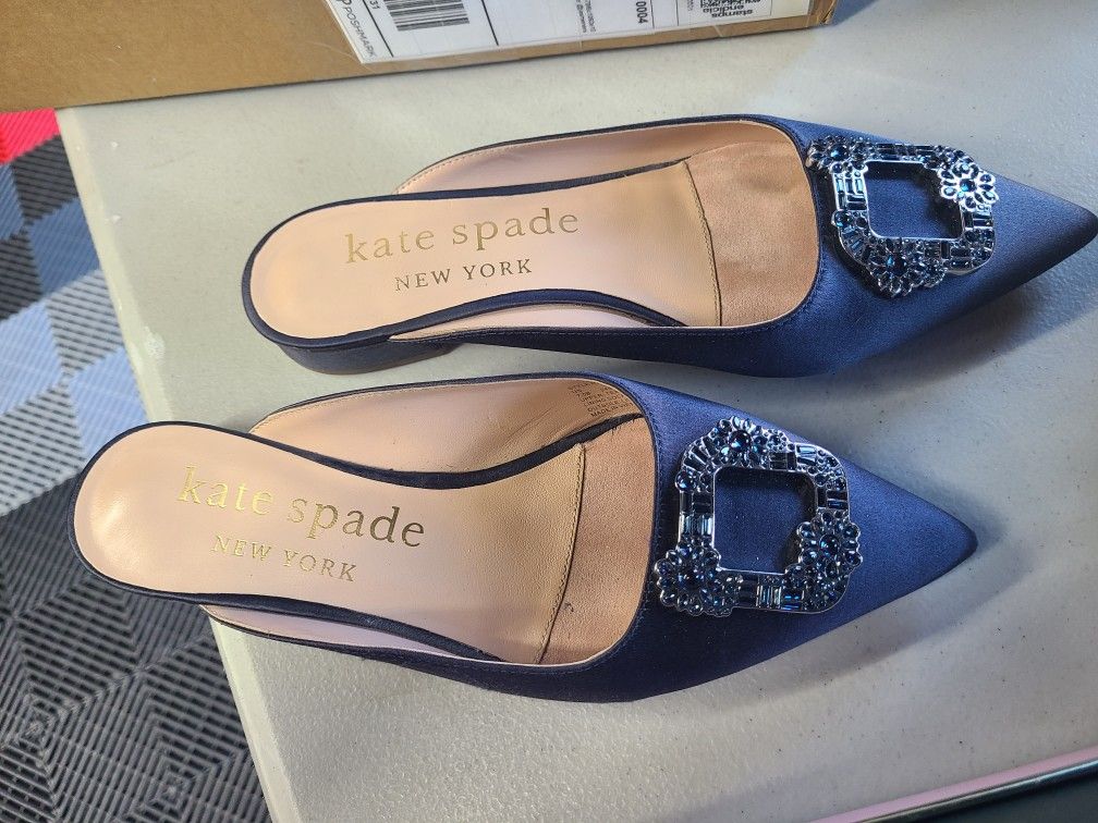 Kate Spade Buckle Flats/shoes Size