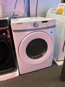 Samsung white gas dryer