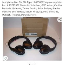 General Motors Headphones