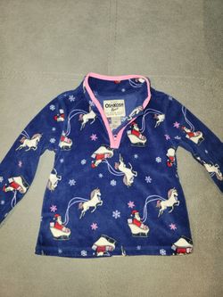 Oshkosh Fleece Sweatshirt For Toddler Girls