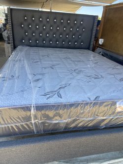 Cama Queen Con Colchón Incluido 