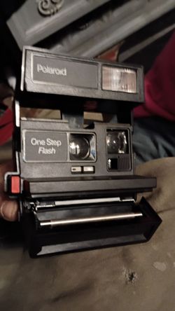 Vintage, Polaroid One Step Auto Focus Flash Camera