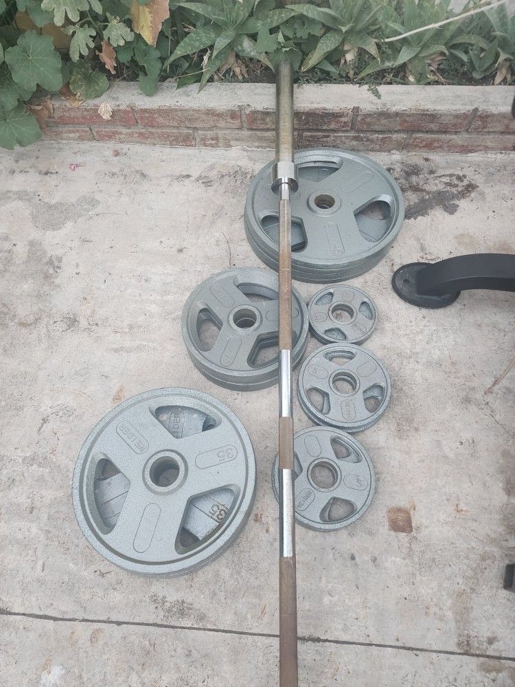 Weider Olympic Weight Set