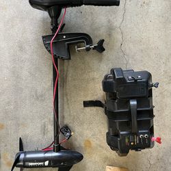 Electric Trolling Motor, Power Center and charger