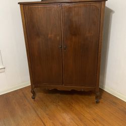 Antique Armoire Cabinet 