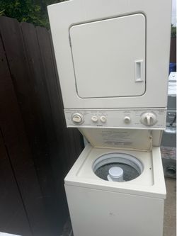 Washer dryer stacked electric