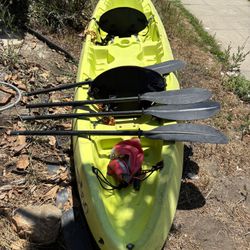 tandem kayak - perception ryobi
