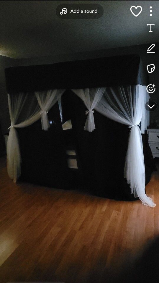 King Size Canopy Bed Frame