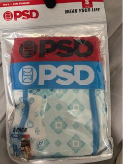 PSD Men's Boxer Briefs 2-Pack Size Small