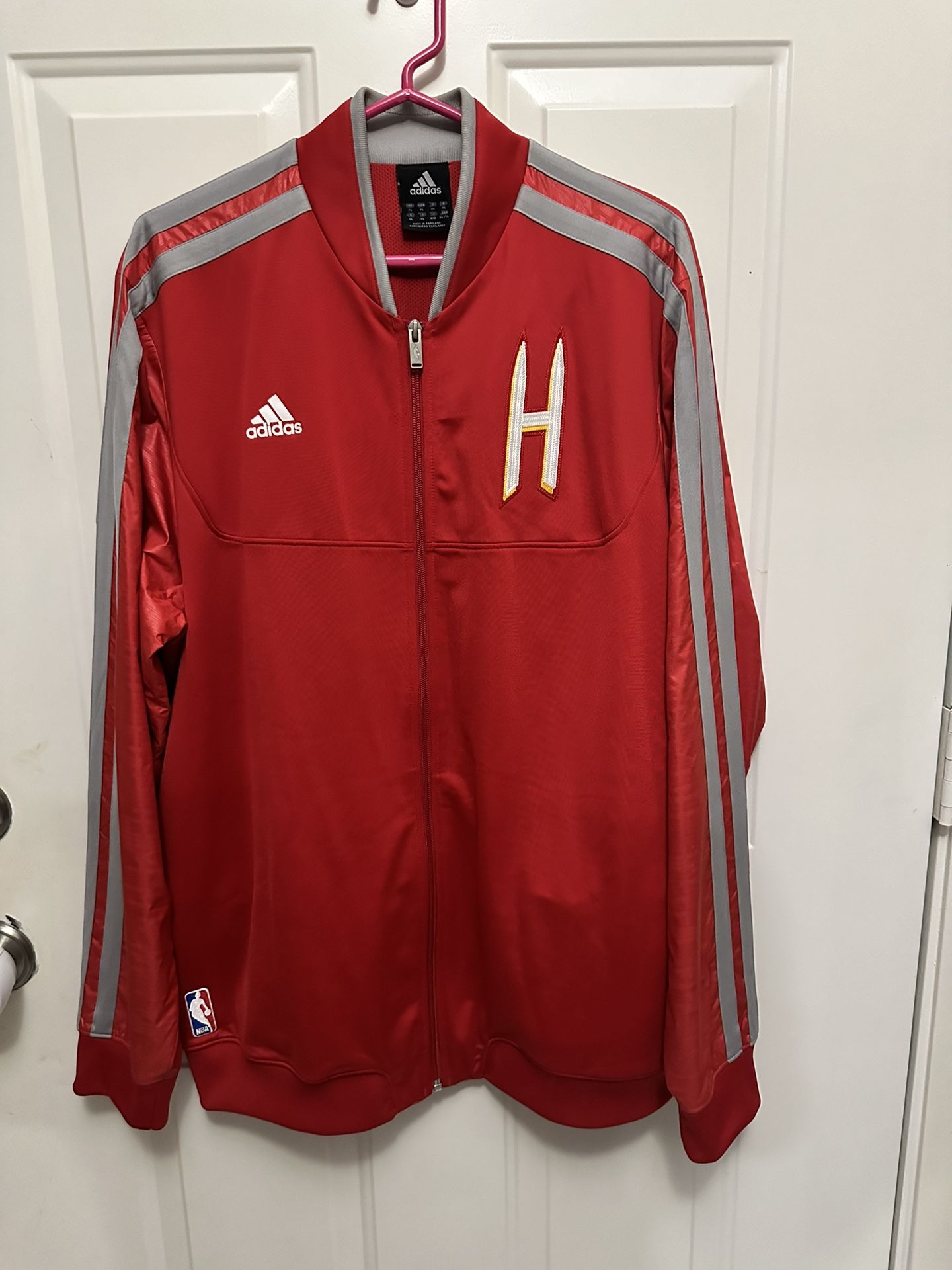 Adidas 2012 Houston Rockets Warm Up Track Jacket XL