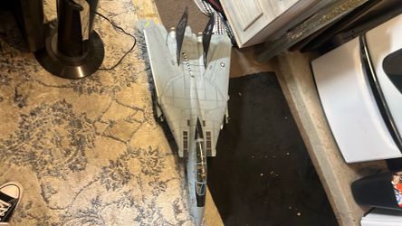 1/18 JSI, F-14A Tomcat Black Knight VF-154 LED model airplane
