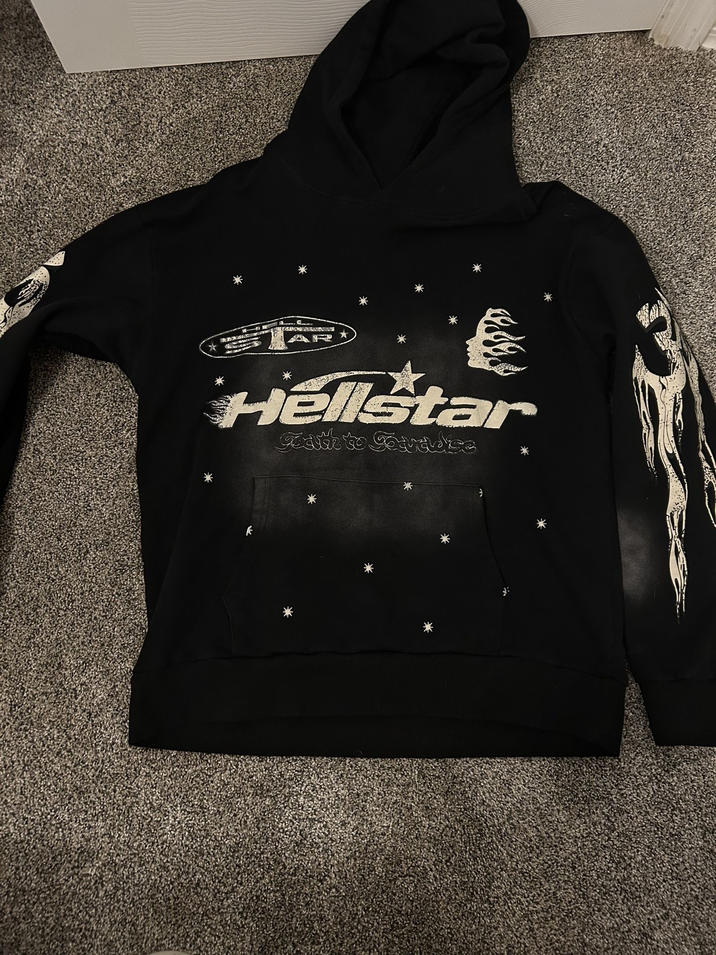 All Black Hellstar Hoodie