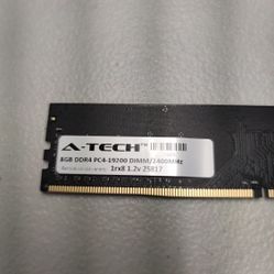 8GB DDR4 PC4-19200 DIMM