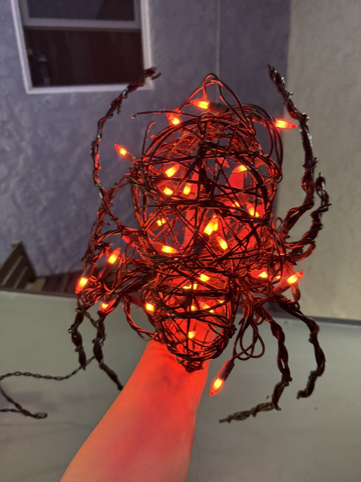Halloween Spider Pre Lit