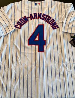 Chicago Cubs Crow- Armstrong & Sandberg Jerseys. New