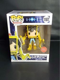 Funko Pop! Aliens #1107 Ellen Ridley With Power Loader-Game Stop Exclusive NEW