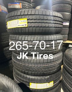 P2657017 JK tires with free installation 265-70-17