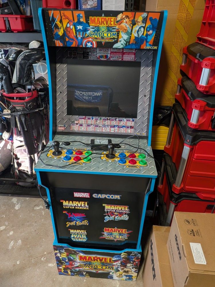 [Arcade1Up Marvel vs Capcom arcade