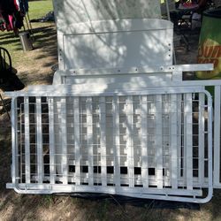 Crib With Mattress 