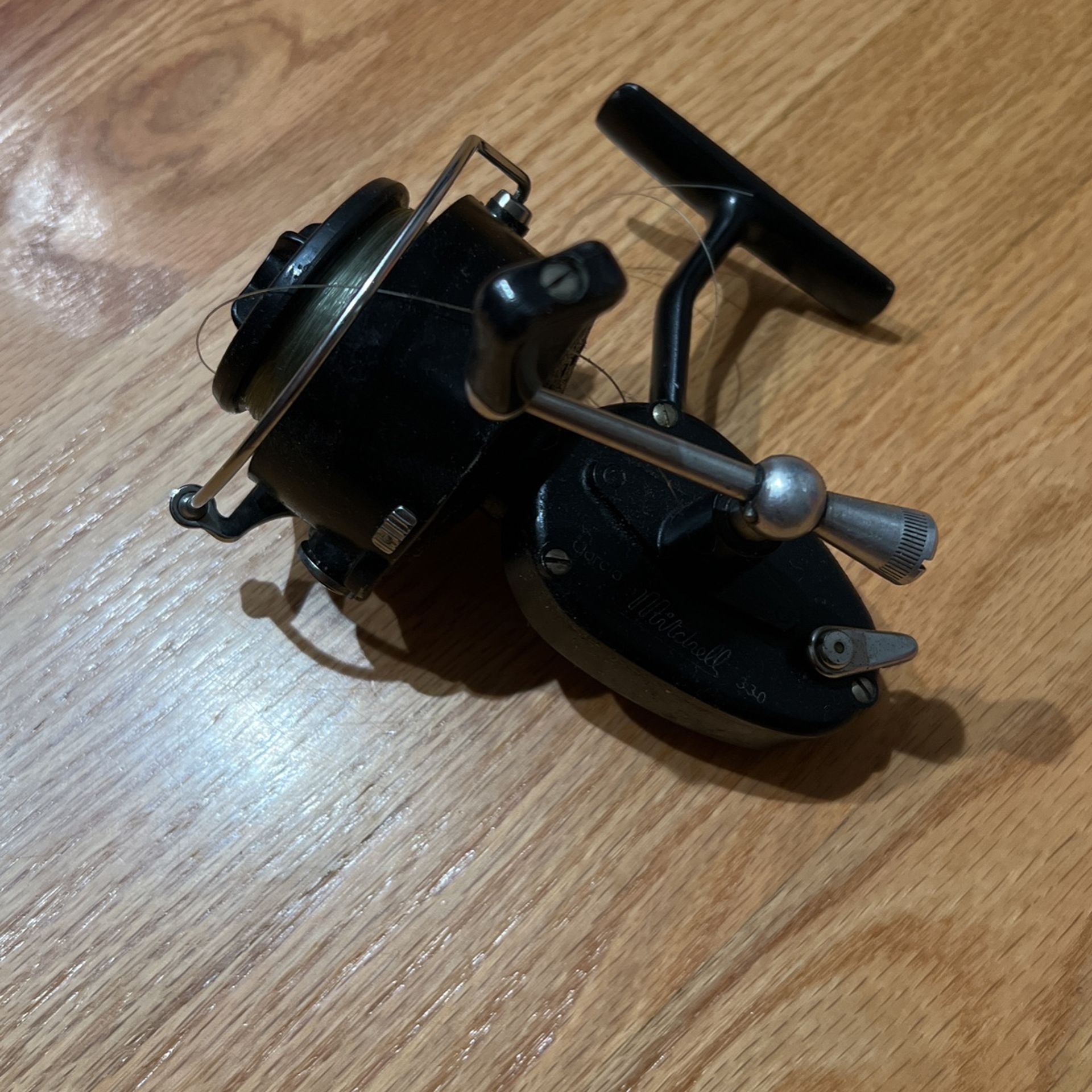 Vintage Garcia Mitchell 330 Right Handed Fishing Reel