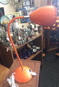 Orange Desk Lamp