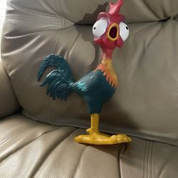 Disney Moana Squeeze and Scream Heihei Toy Good Condition Cluck Fun Noise Loud