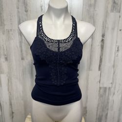 Navy Blue Tank Top 