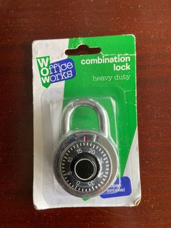 WOW office works combination lock