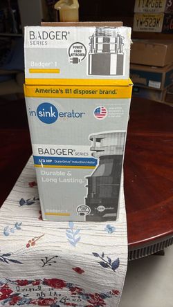 InSinkErator Badger 1 Garbage Disposal