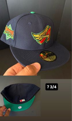 New Era Angels Fitted Hat Size 7 3/4