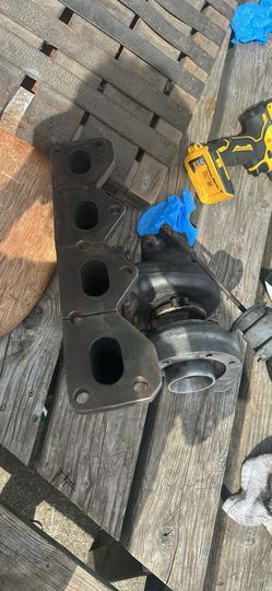 Greddy turbo exhaust manifold  with Garrett turbo