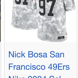 49ers Jersey Size Xl Brand New