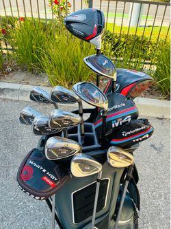 Taylormade M4 Golf Set Irons 5-PW with Taylormade M6 Driver