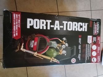 Lincoln Electric
Port-A-Torch Kit with Oxygen and Acetylene Tanks for Cutting Welding and Brazing