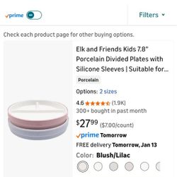 Porcelain Child's Plate 