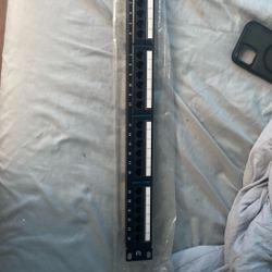 24-port network patch panel