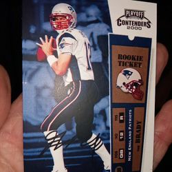 2000 Playoff Contenders Tom Brady 