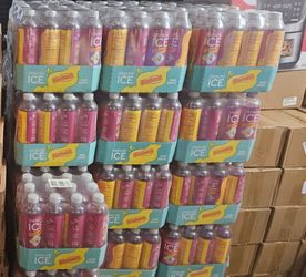 Ice Sparkling Starburst Fruit Punch  flavor 17 oz 12 pack